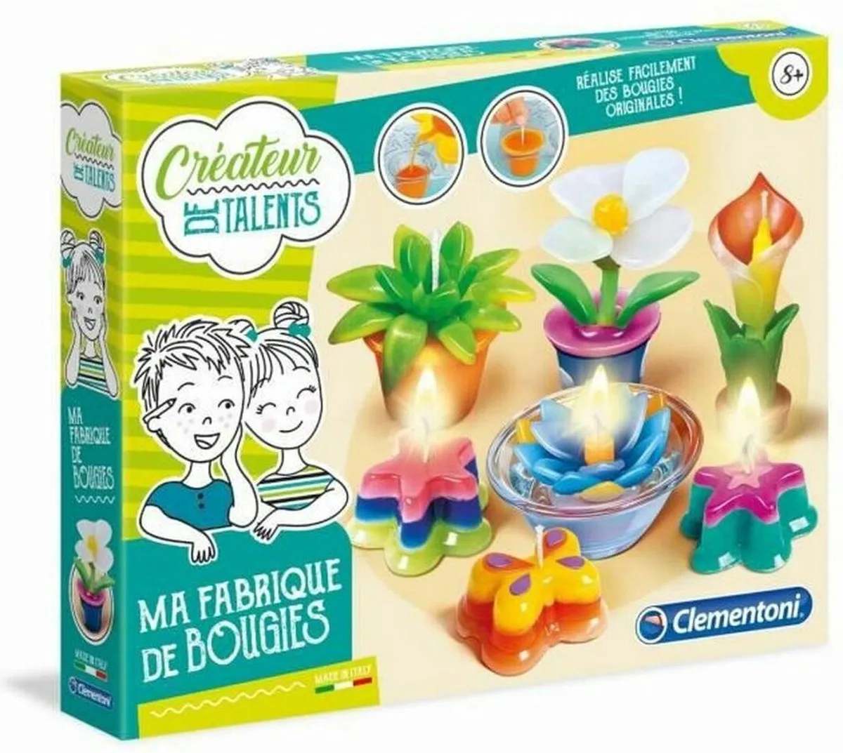Clementoni My Candle Factory Vaardigheidsspel - Multicolor