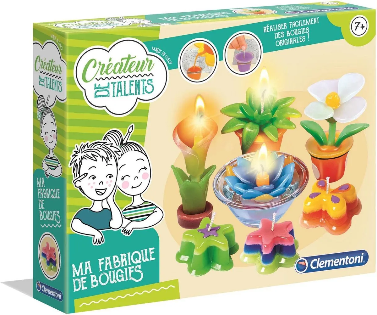 Clementoni My Candle Factory Vaardigheidsspel - Multicolor