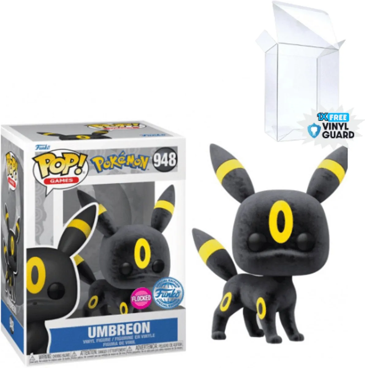 Funko Pop! Pokémon Umbreon Flocked Exclusief - Multi