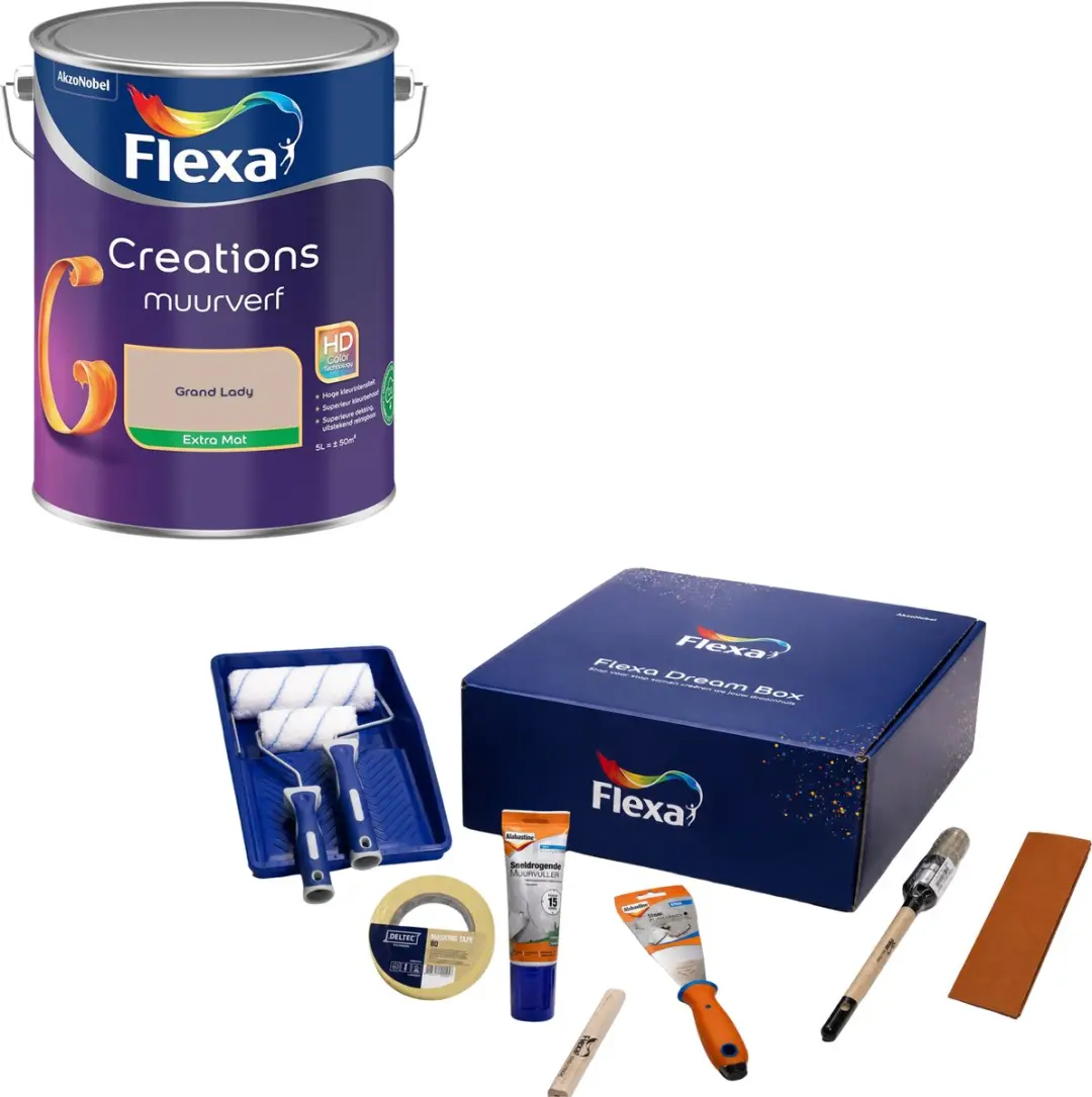 Flexa Dream Box Creations Muurverf Grand Lady 5L