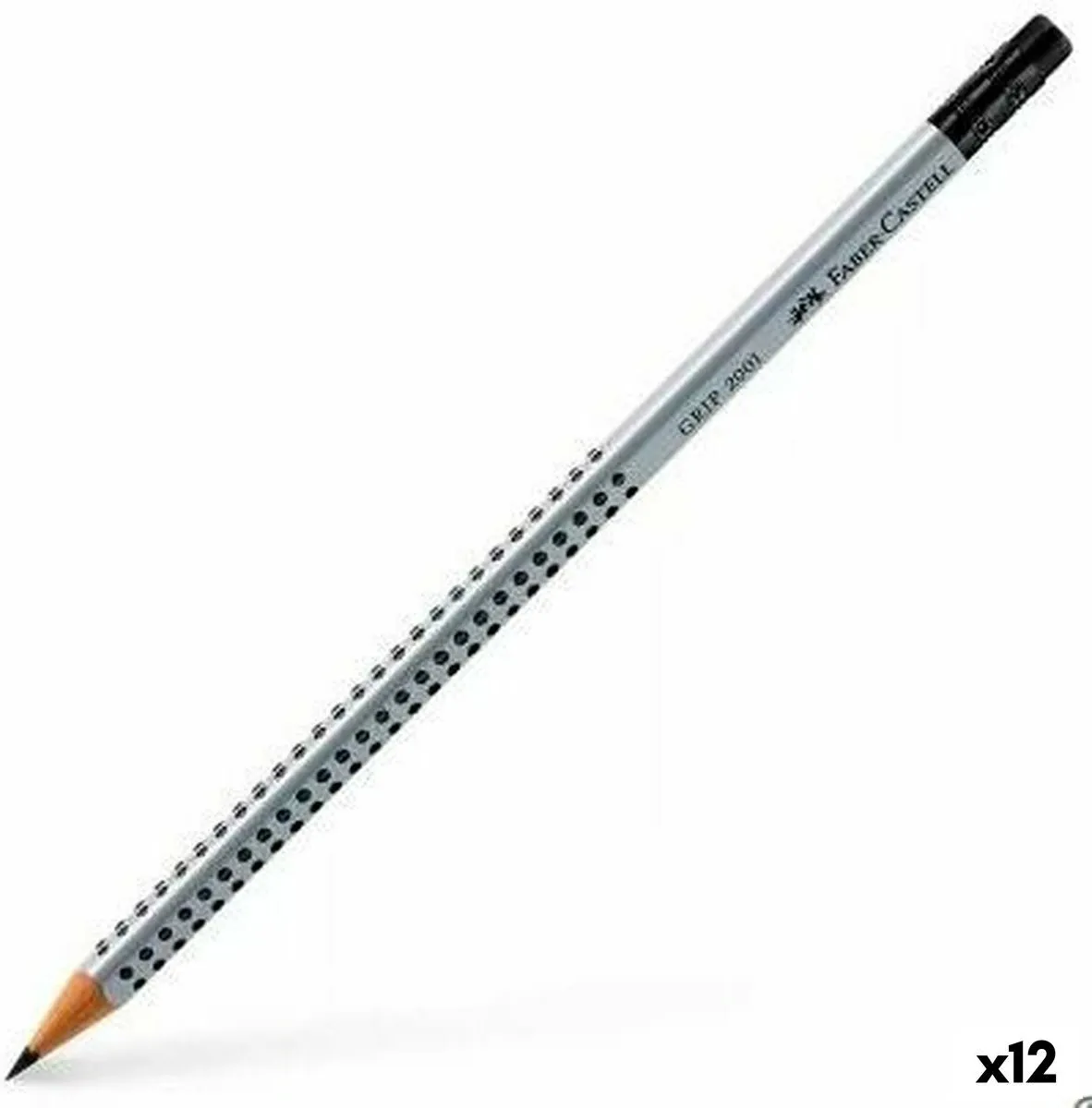 Faber-Castell 2001 Grip Potlood HB - 12 Stuks
