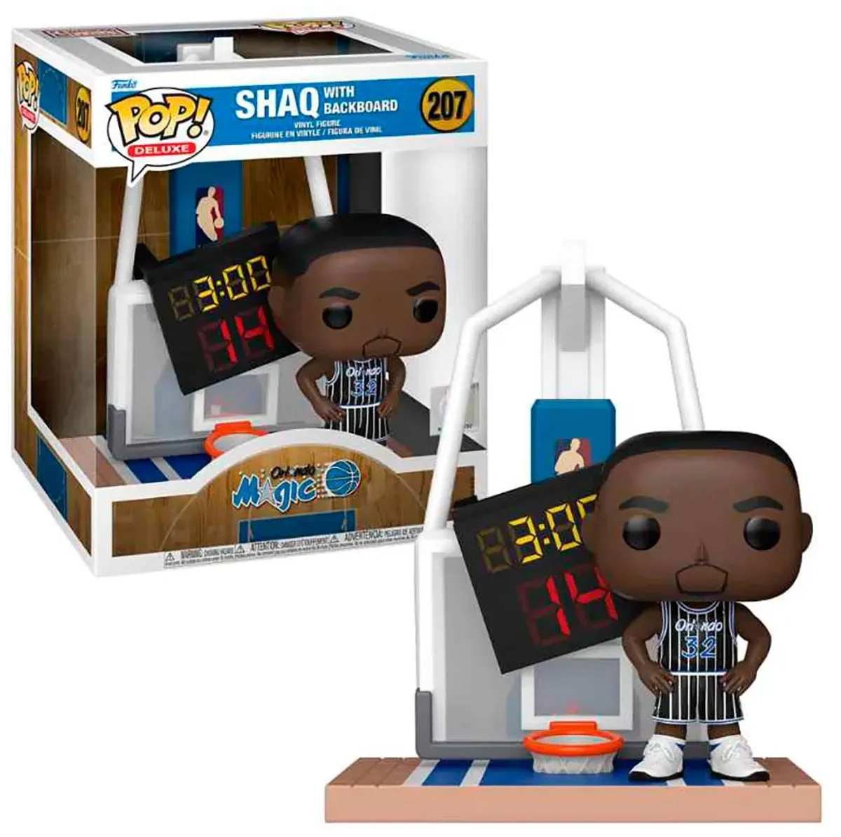 Funko Pop! NBA Magic - Shaq with Backboard #207 Deluxe - Veelkleurig
