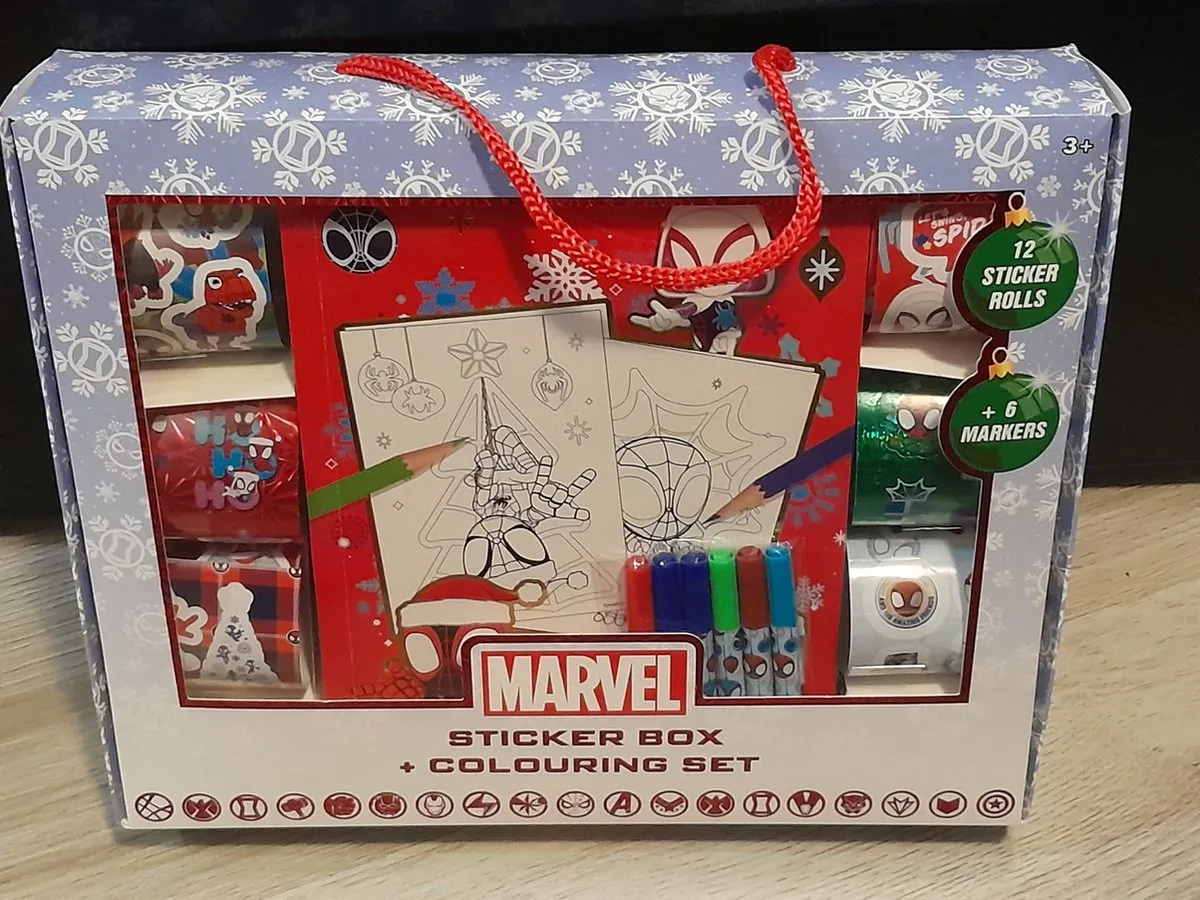 Disney Marvel Kerst Kleurboek