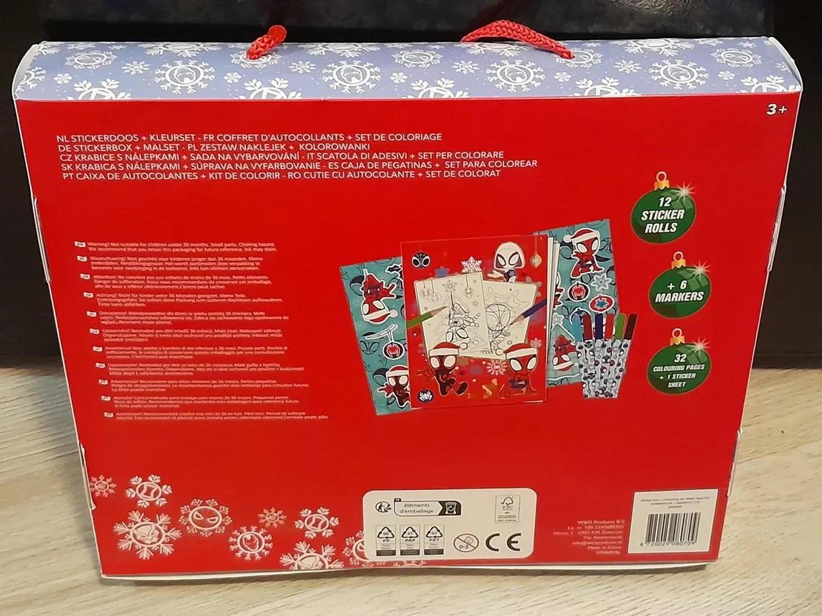 Disney Marvel Kerst Kleurboek - Multicolor