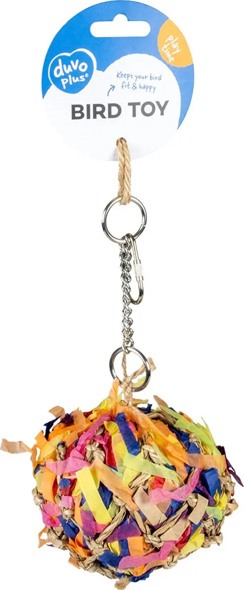 DuvoPlus Shreddy Piñata Vogel Speelgoed - Meerkleurig
