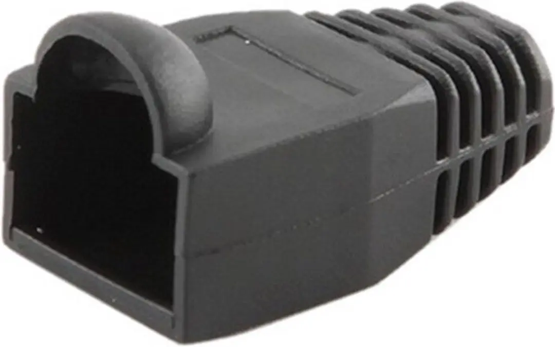 Cablexpert Netwerkplughulzen RJ45 - 100 Stuks - Zwart