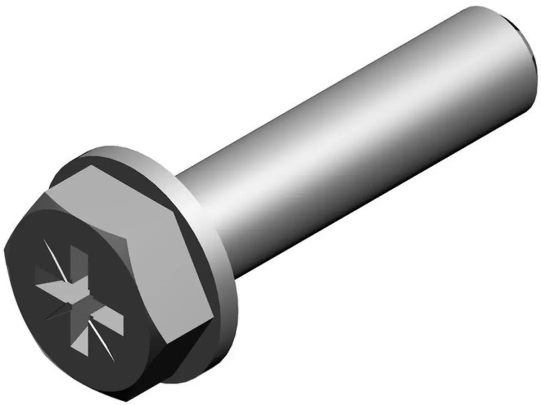 Bosch Schroef No.10x20 Hex Flens