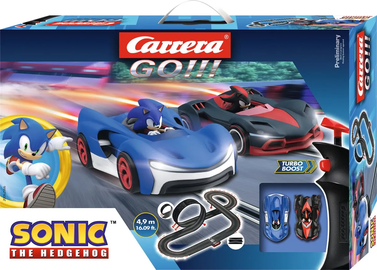 Carrera Go!!! Sonic the Hedgehog Racebaan CAR20062566
