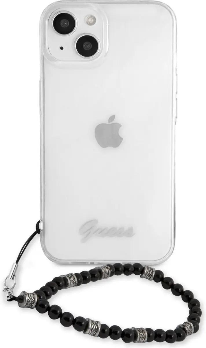Guess PC Script Back Case Transparant