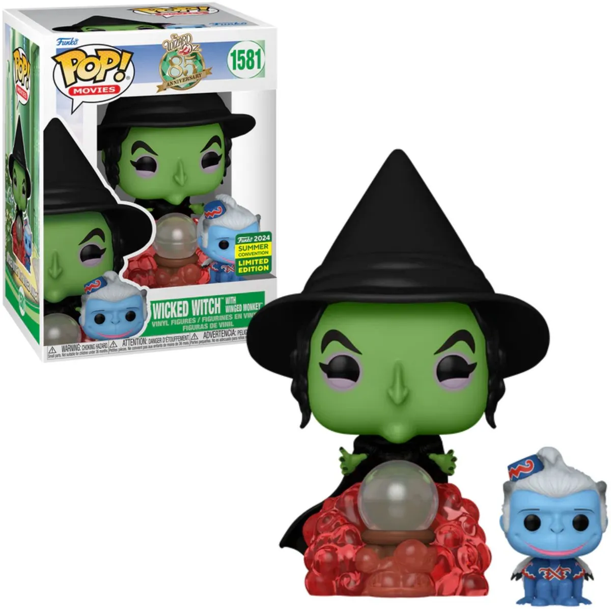 Funko Pop! Movies: The Wizard of Oz - Wicked Witch met Vleugel-Aap #1581