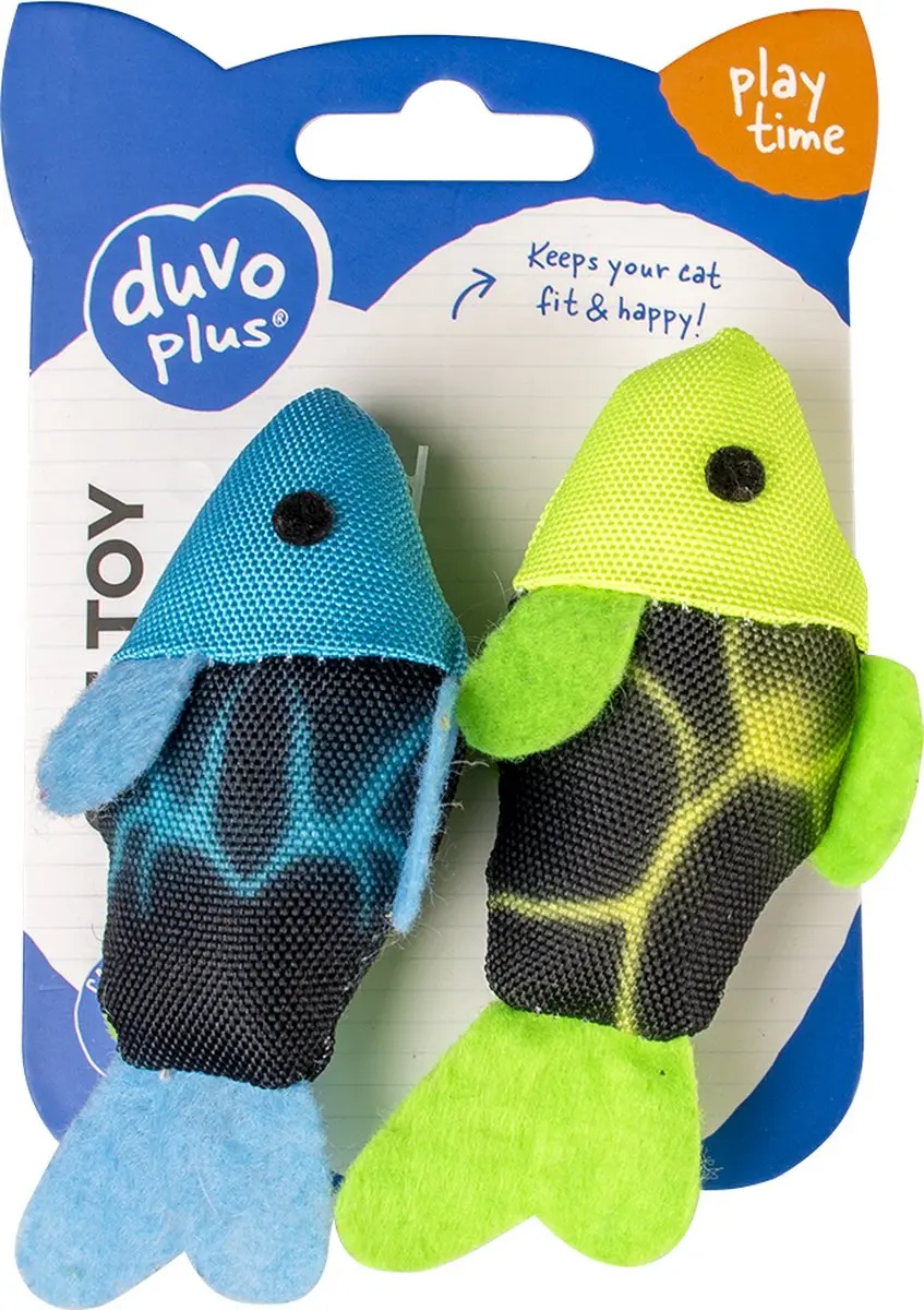DuvoPlus Flash Vissen Speelgoed Kat - 2 Stuks