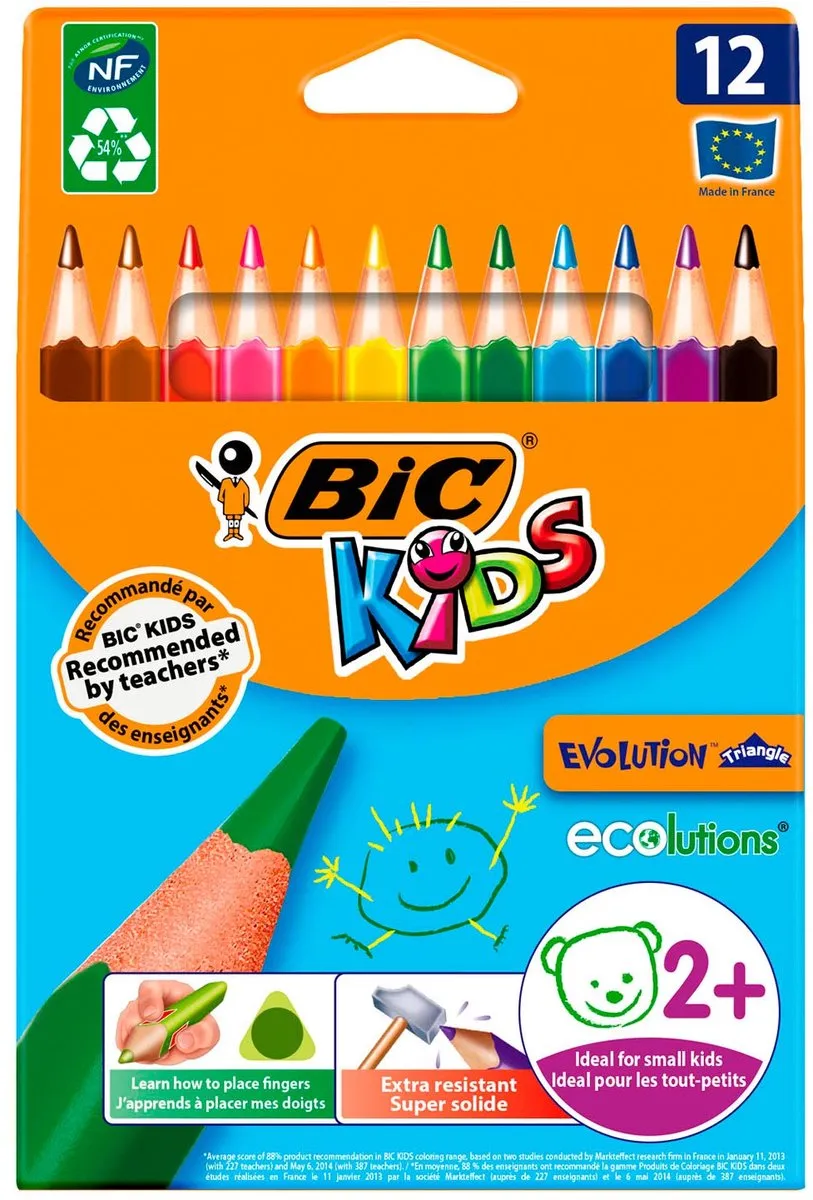 Bic Kids Driehoekige Kleurpotloden