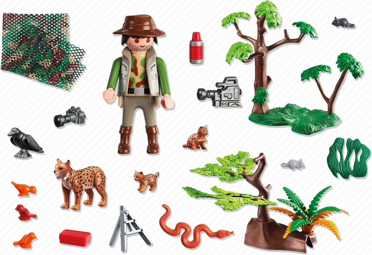 Playmobil Lynxen met Cameraman 5561 - Multicolor