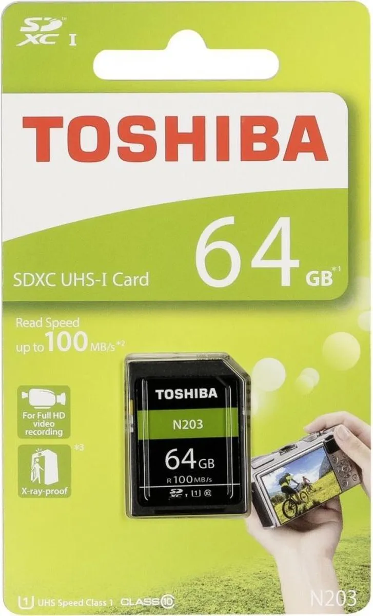 Toshiba 64GB SDHC CL10