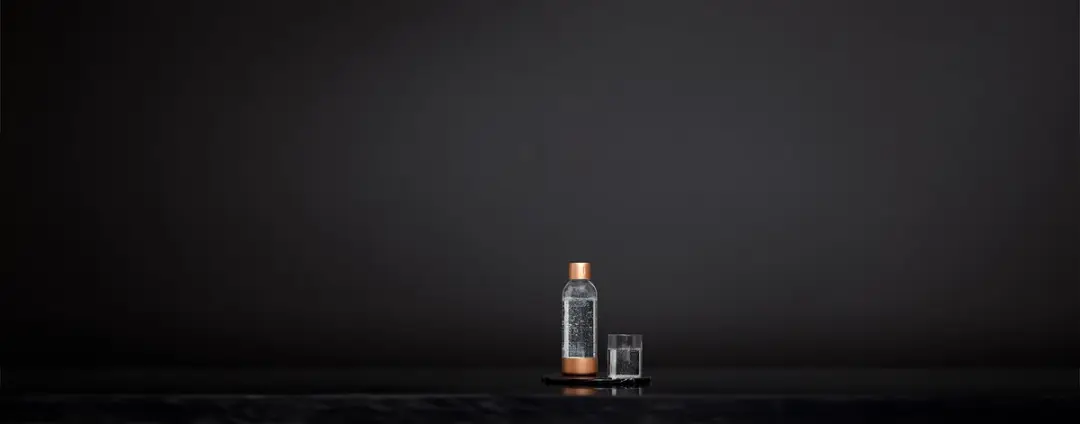 Mysoda Herbruikbare Fles 1L - Koper