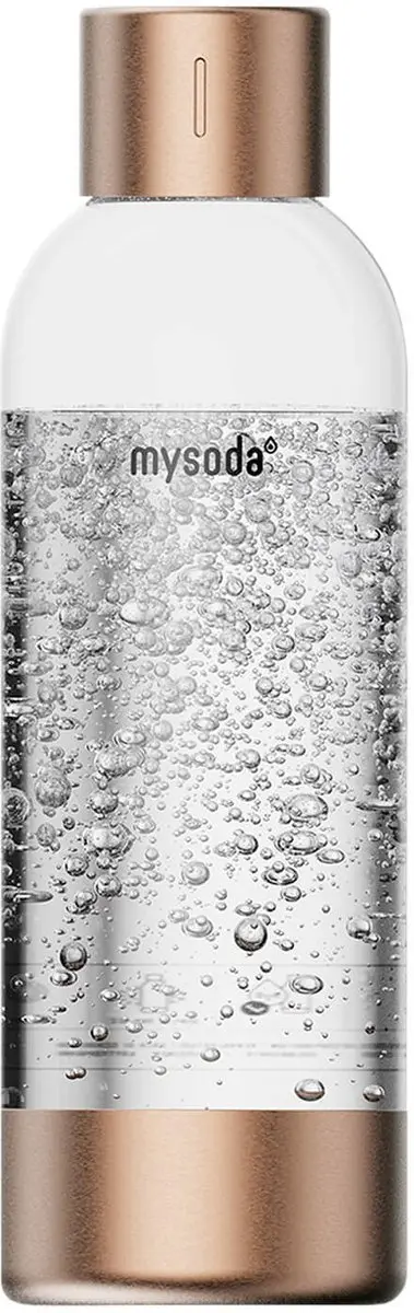 Mysoda 1 liter herbruikbare fles