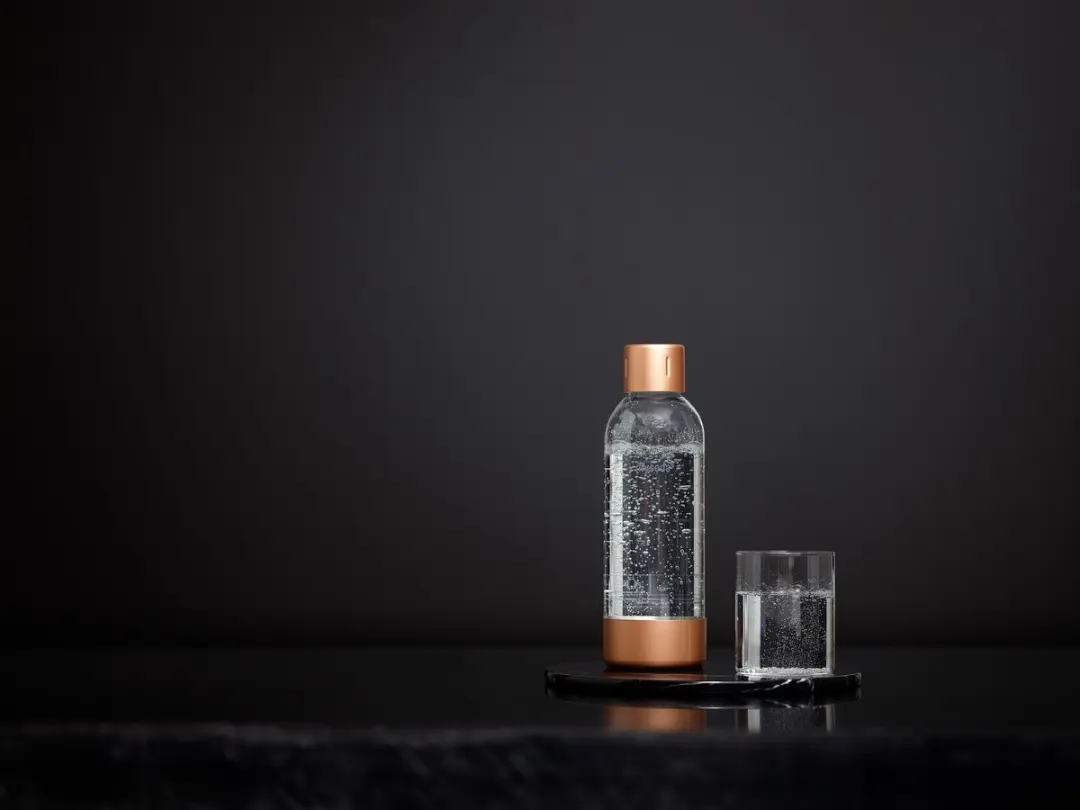 Mysoda Herbruikbare Fles 1L - Koper