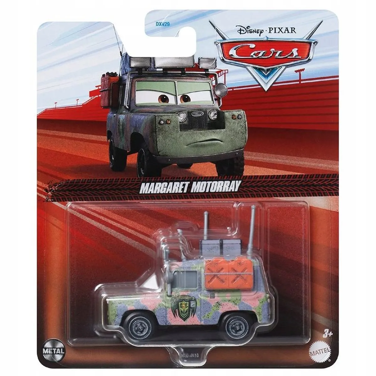 Mattel Disney Pixar Cars Margaret Motorray Auto - Meerkleurig