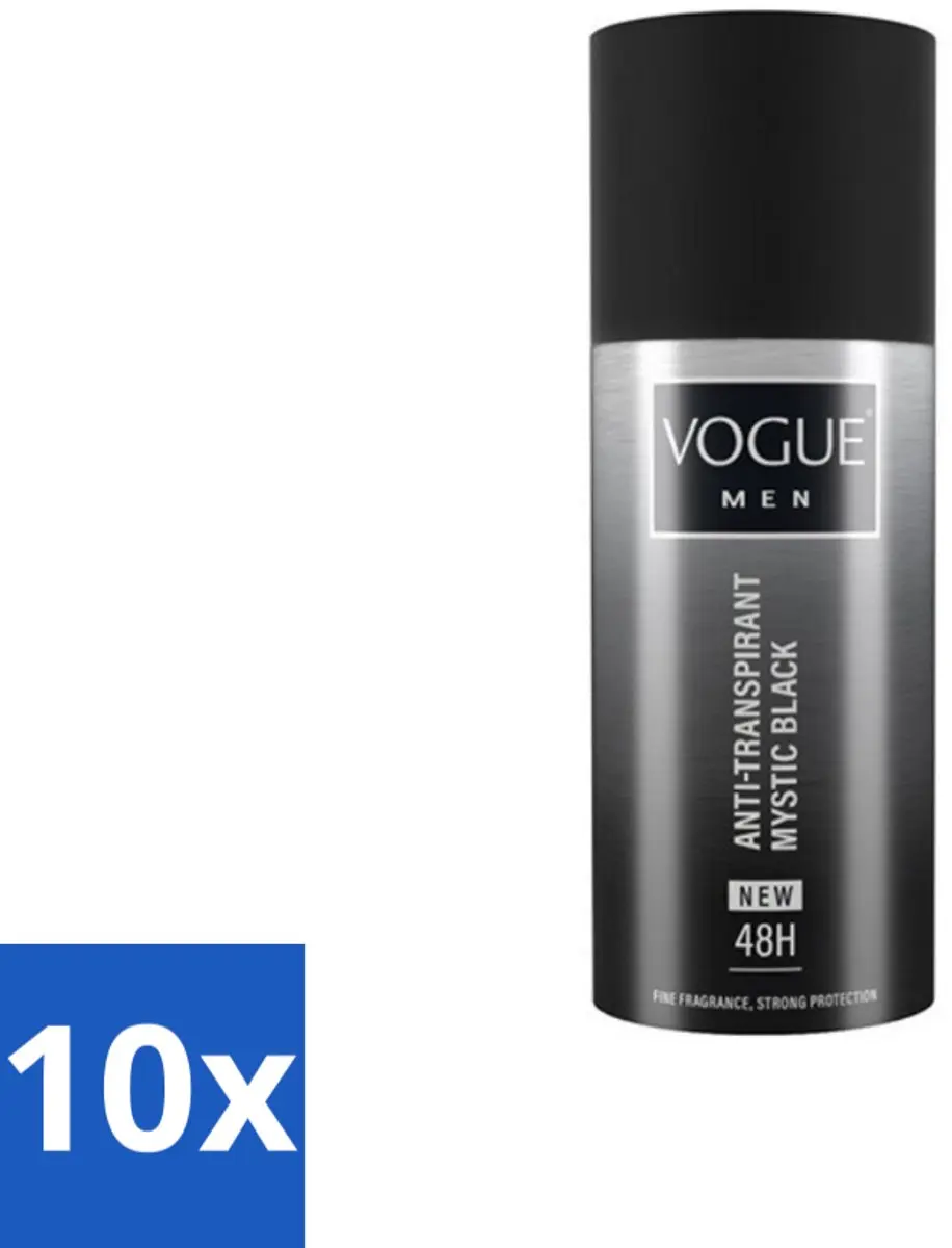 Vogue Men Mystic Black Anti-transpirant Spray 150ml