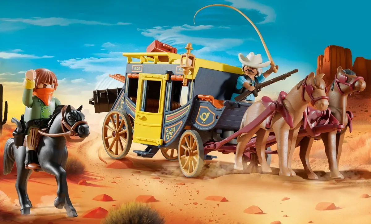 Playmobil History Postkoetsroof 71862 - Multicolor - afbeelding 6 van 6