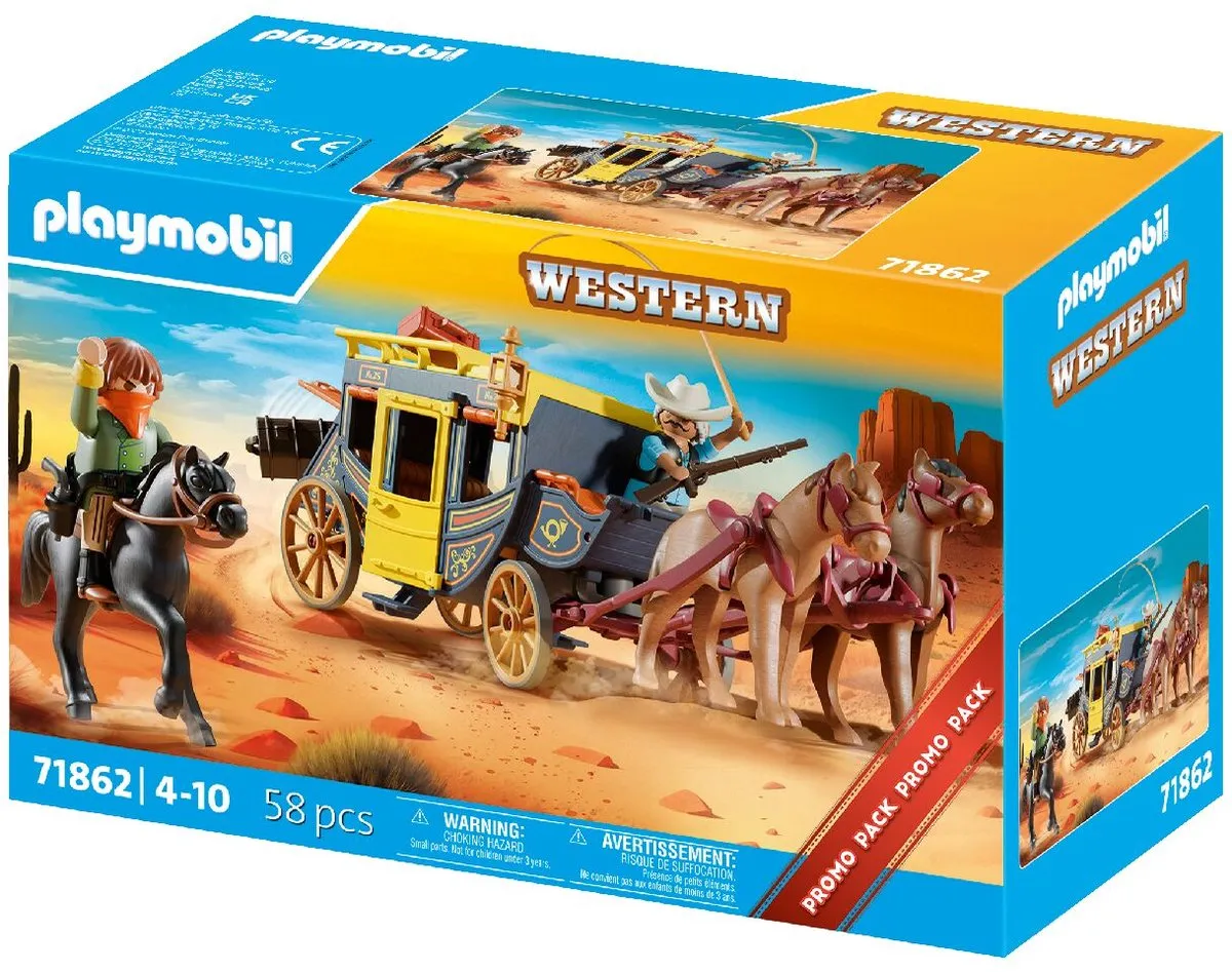 Playmobil History Postkoetsroof 71862 - Multicolor