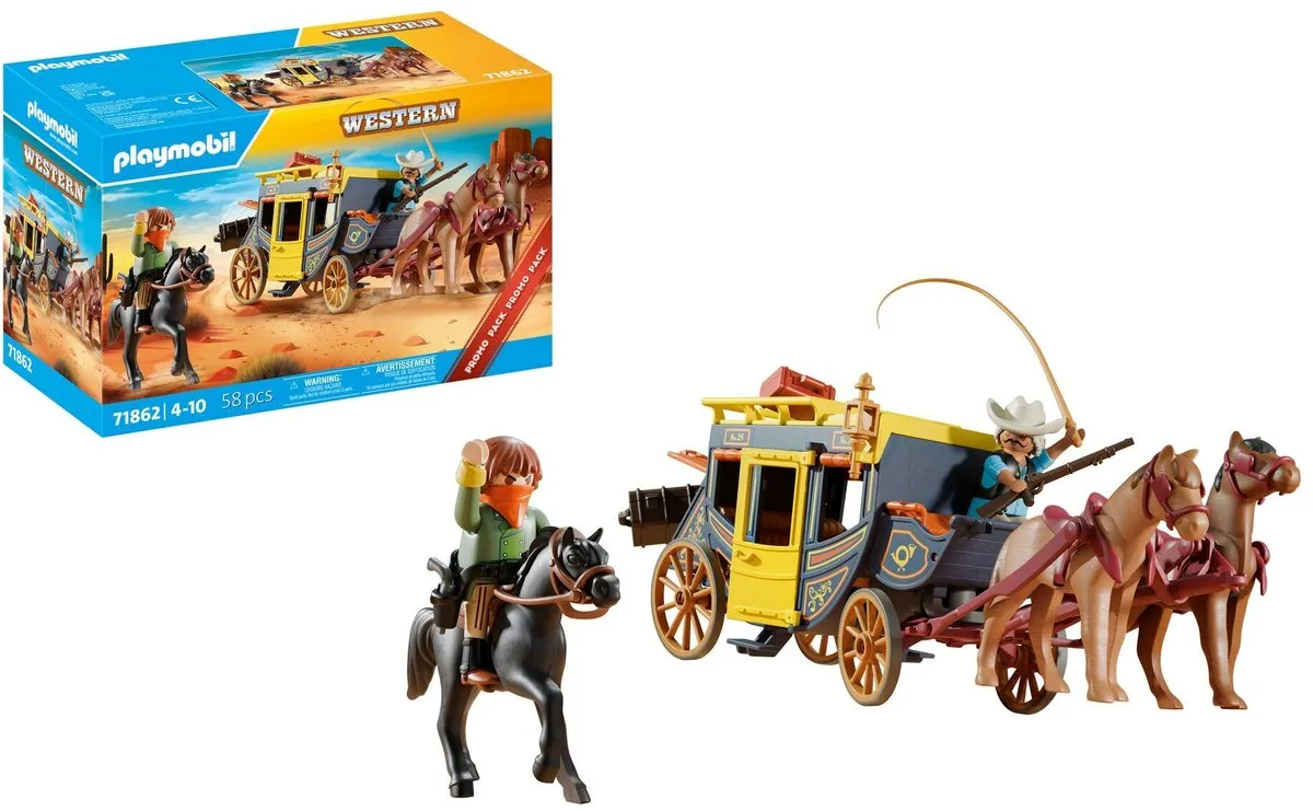 Playmobil History Postkoetsroof 71862 - Multicolor