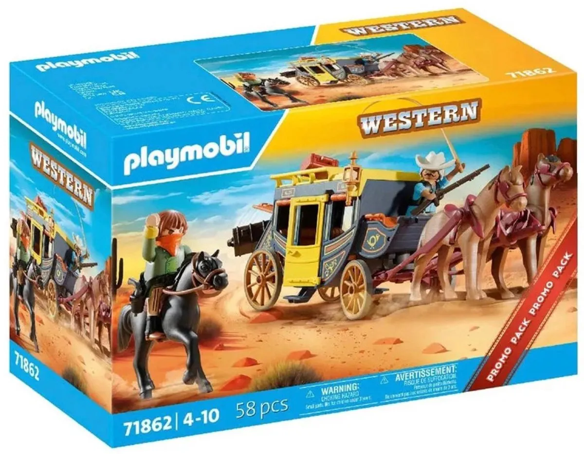 Playmobil History Postkoetsroof 71862 - Multicolor
