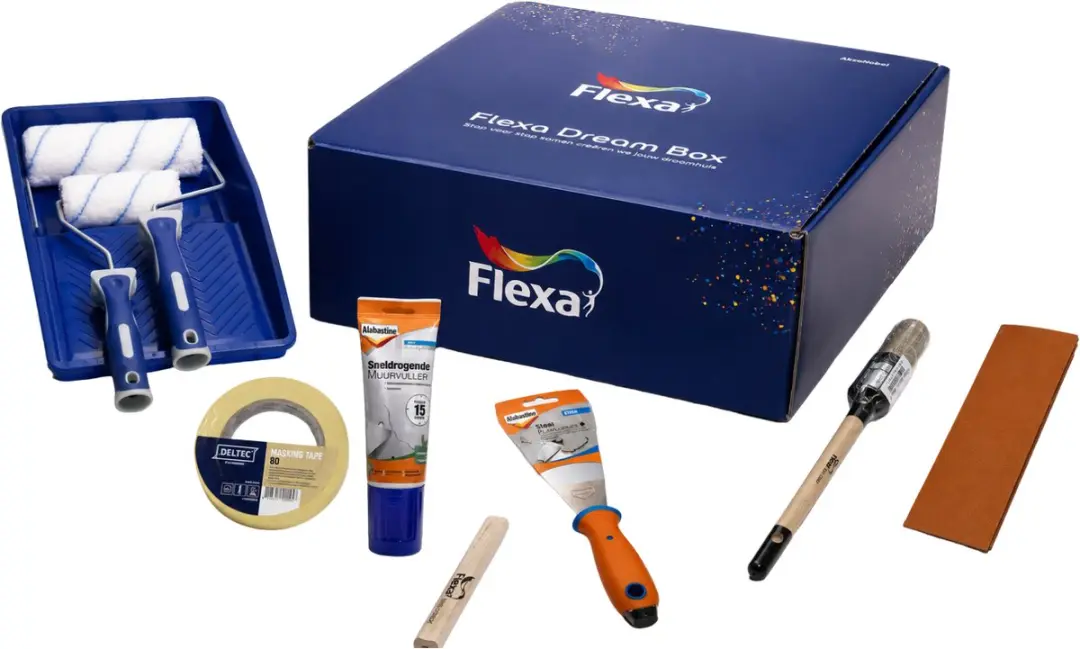 Flexa Dream Box & Creations Muurverf Lively Linen 2,5L