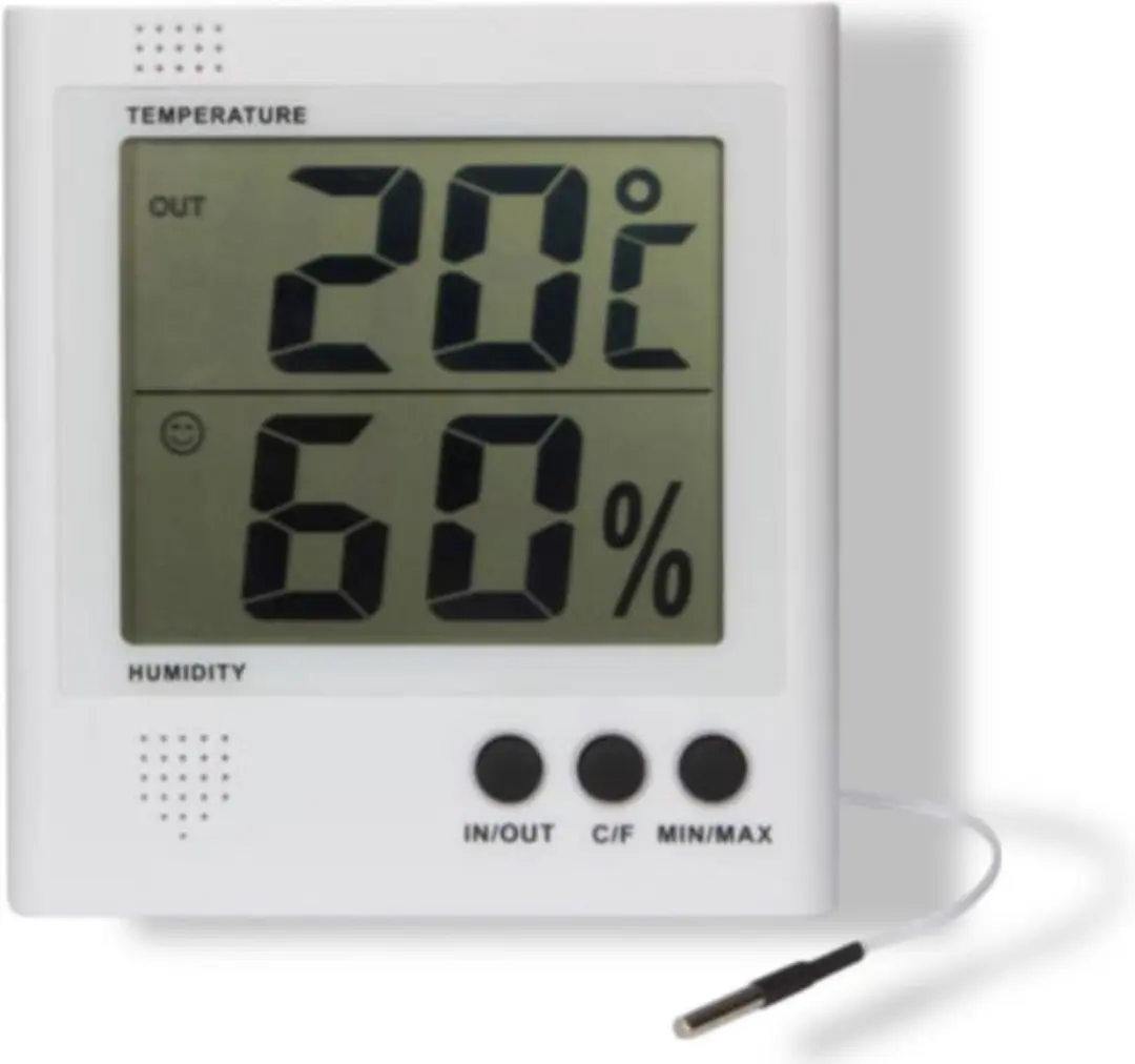 Velleman Digitale Thermo-/Hygrometer - Groot LCD