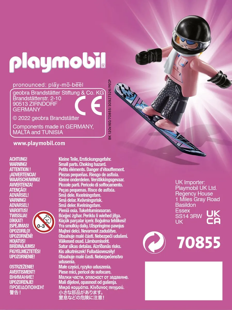 Playmobil Playmo-friends Snowboardster 70855 - Multicolor