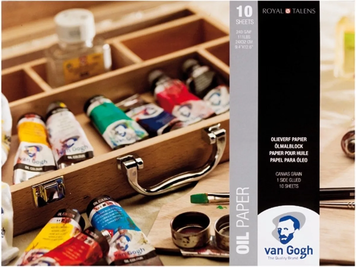 Bruynzeel Van Gogh Olieverfpapier Wit