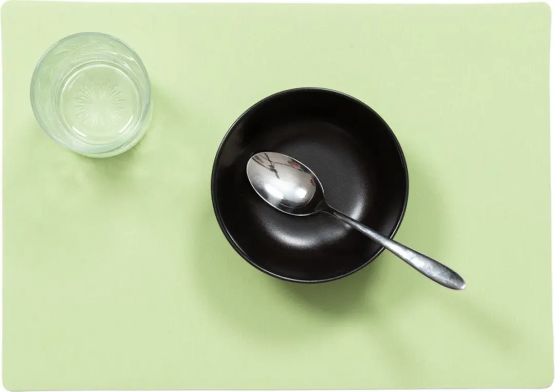 Wicotex Luxe Placemats Mintgroen - 12 Stuks 43x30cm