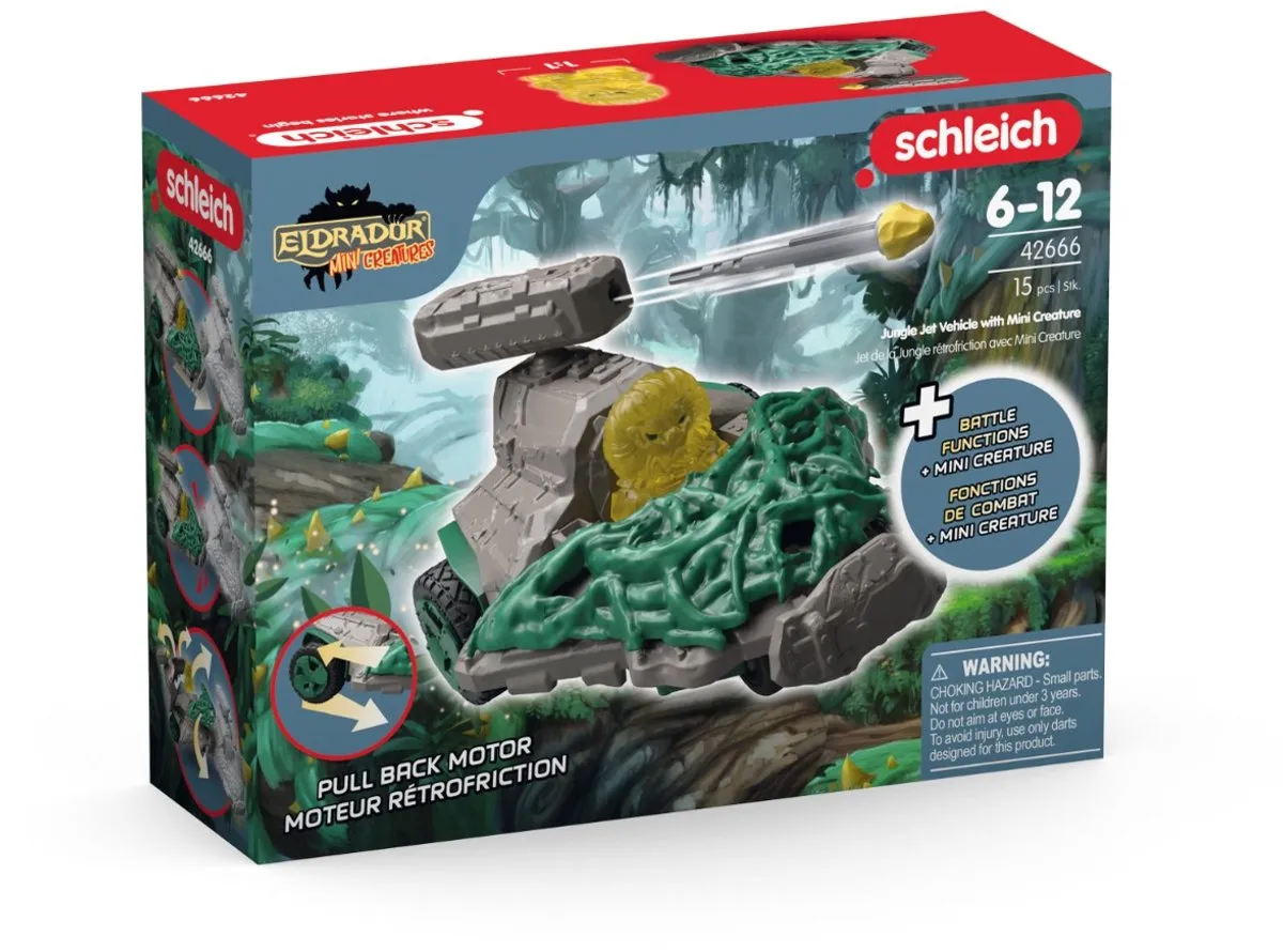 Schleich Eldrador Jungle Straalvoertuig 42666 - Multikleur
