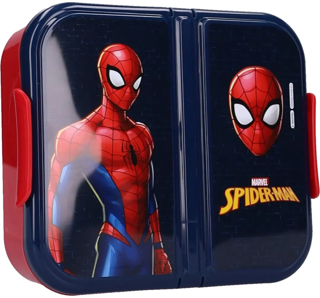 Spider-Man Eat Yum Repeat Lunchbox - Blauw - afbeelding 5 van 6