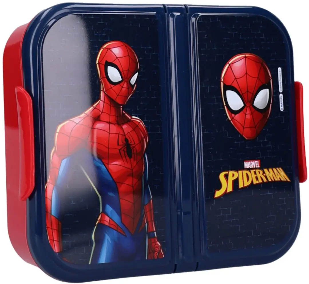 Spider-Man Eat Yum Repeat Lunchbox - Blauw - afbeelding 6 van 6