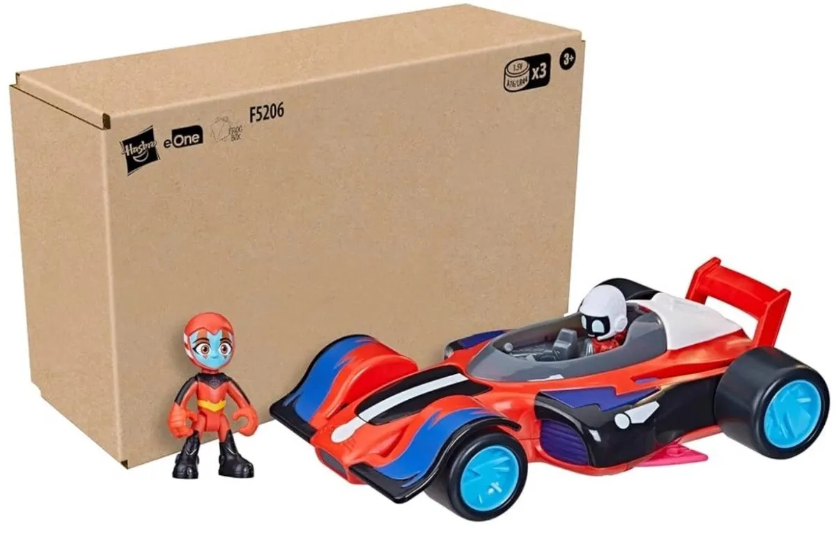 Hasbro PJ Masks Animal Power Flash Cruiser - Rode Transformerende Auto