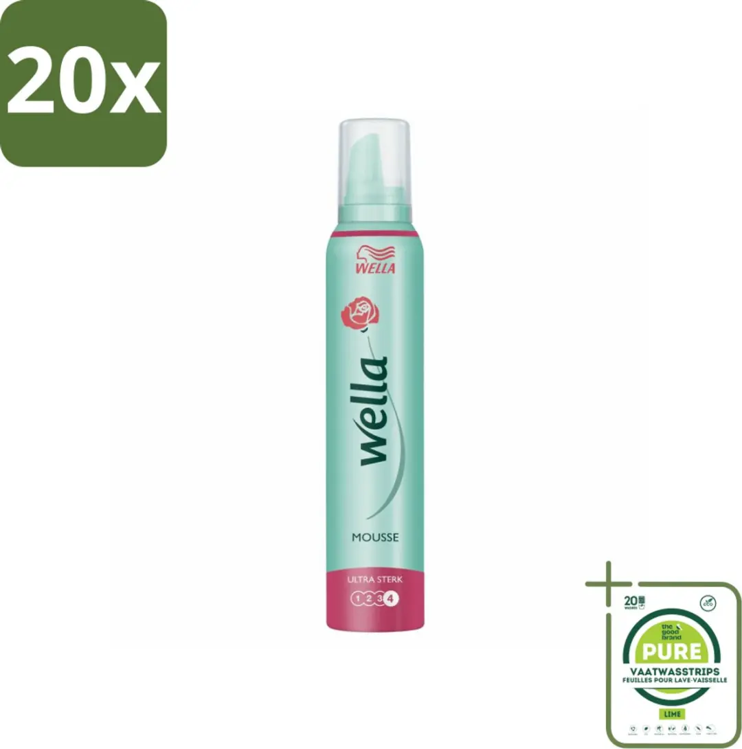 Wella Ultra Sterk Haarmousse 200ml