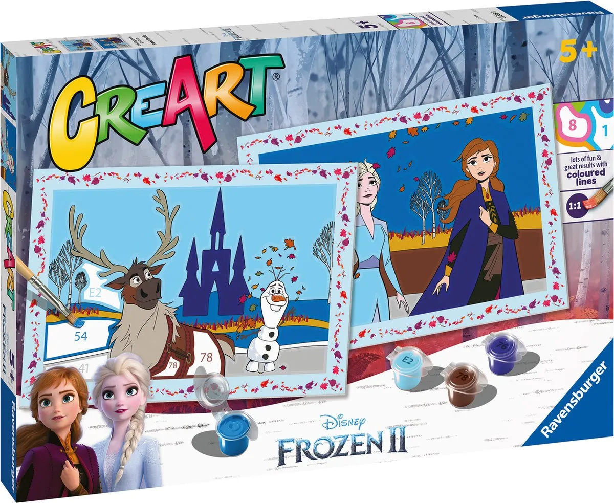Ravensburger CreArt Disney Frozen 2 Friends for Life Schilderen op nummer