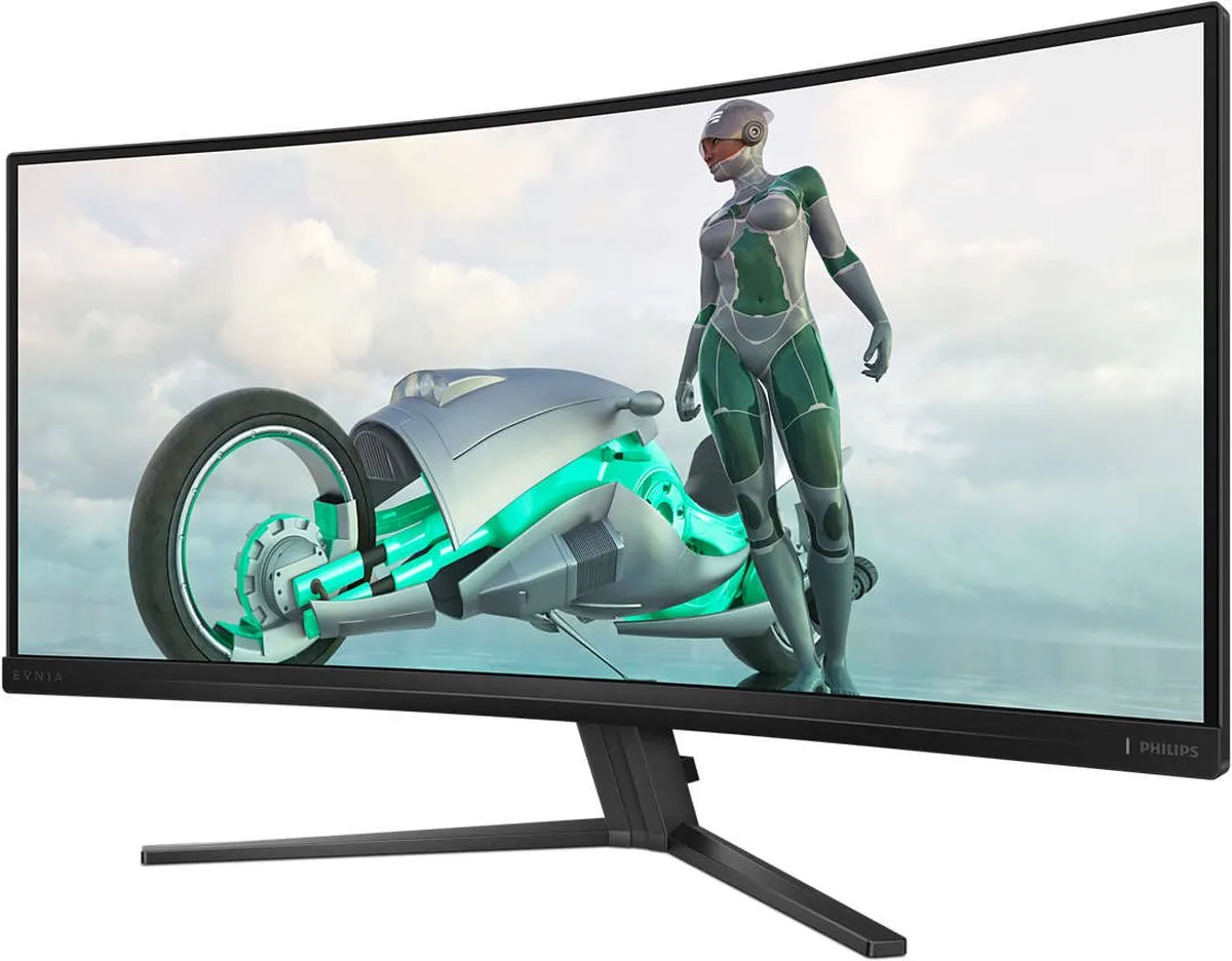 Philips Evnia 34M2C3500L Curved Monitor - 34 inch QHD 180Hz