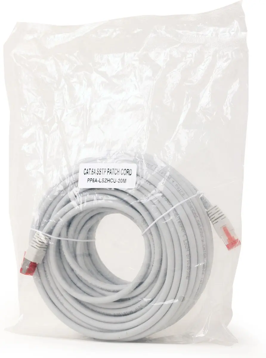 Gembird PP6A-LSZHCU-20M UTP Kabel Cat6 - 20m - Grijs
