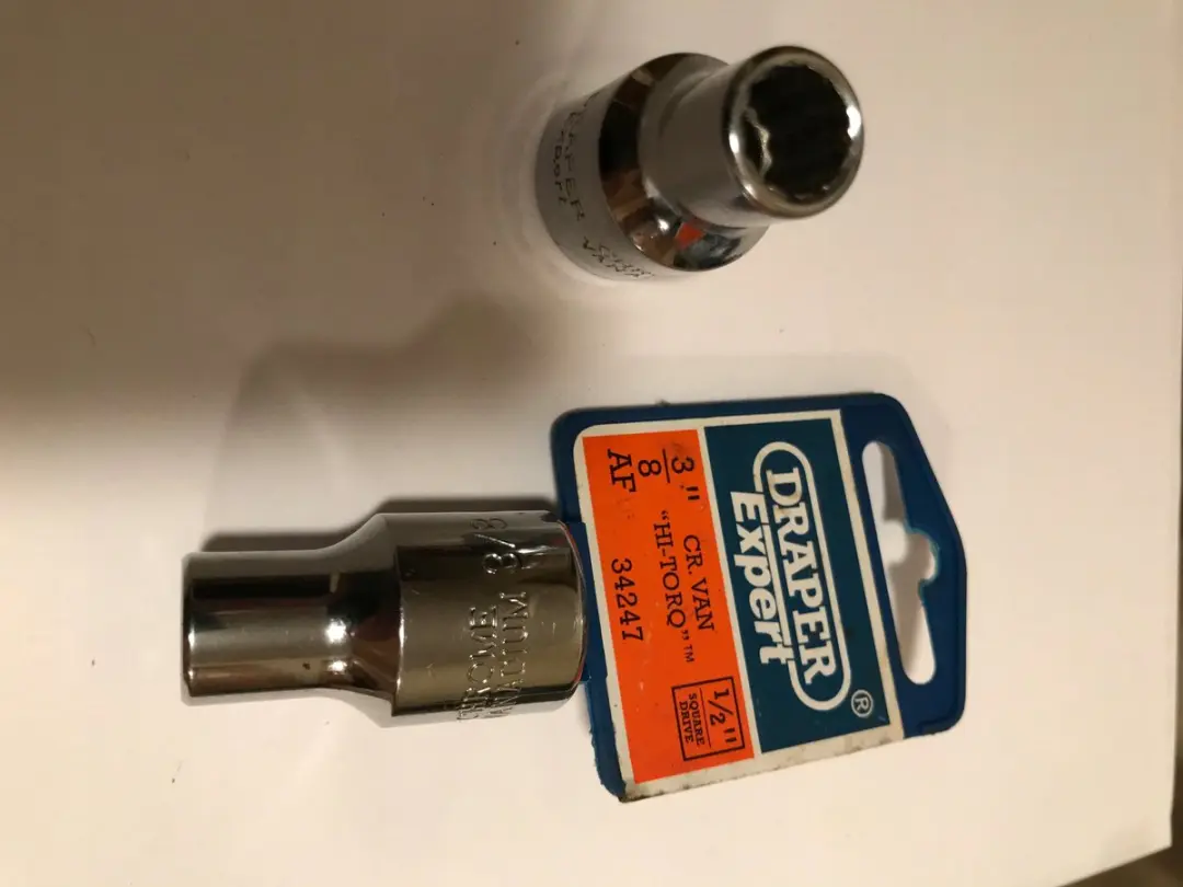 Draper Dopson Reductie 1/2" naar 3/8" Vierkant-Veelhoek