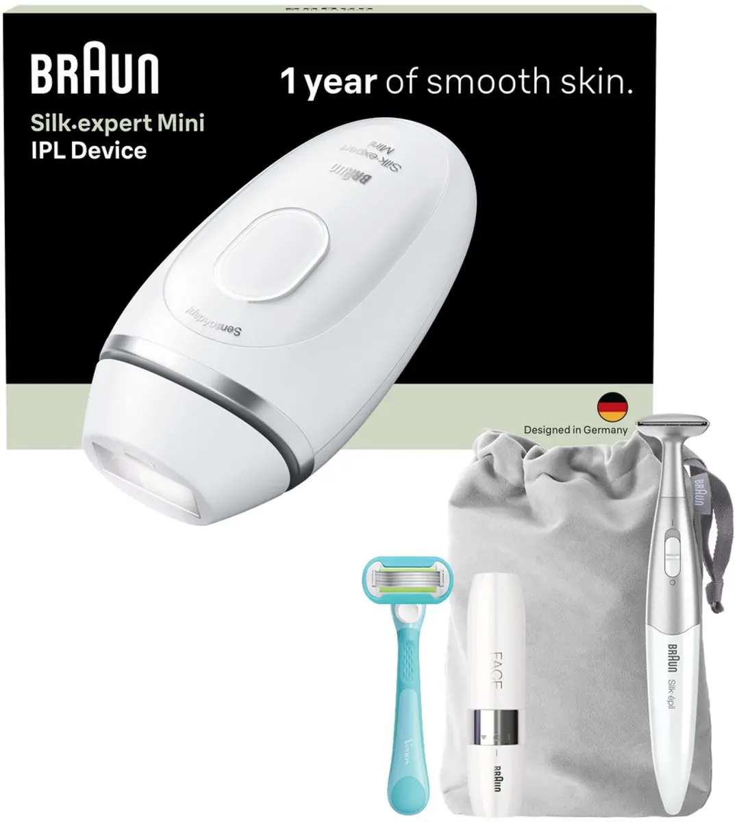 Braun Silk·expert Mini PL1115 IPL Ontharingsapparaat