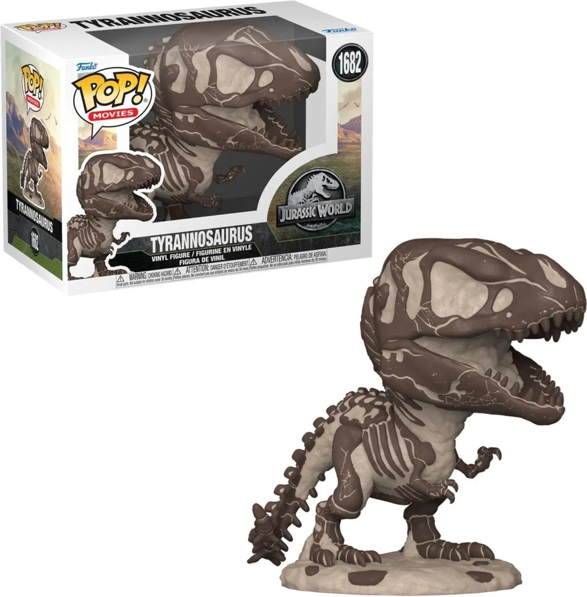 Funko Pop Movies Jurassic World Tyrannosaurus #1682 - Multi