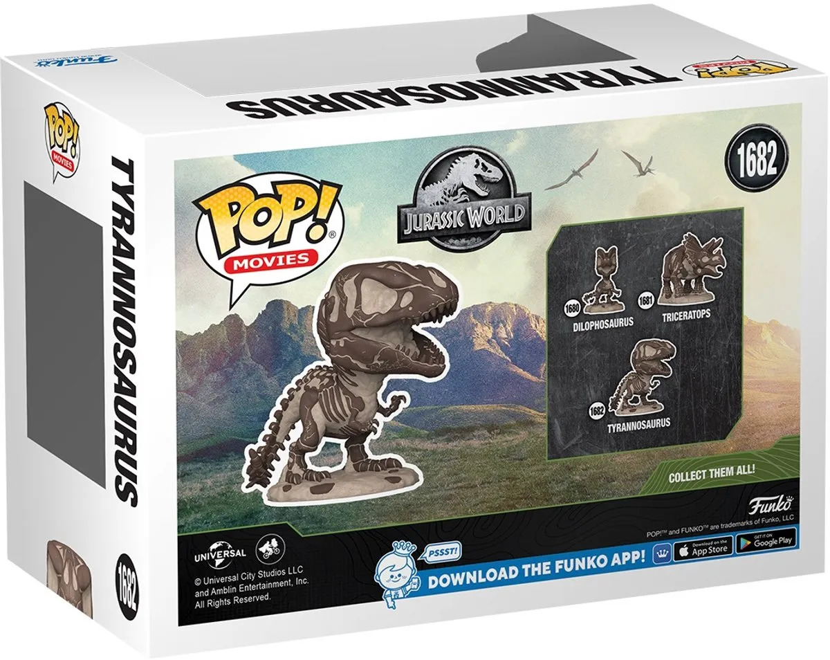 Funko Pop Movies Jurassic World Tyrannosaurus #1682 - Multi