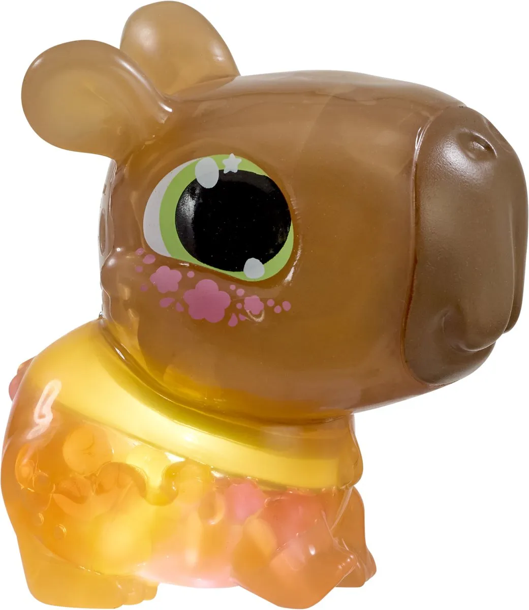 Goliath Animagic Let's Glo Capybara Speelfiguur - 3x AAA - Bruin