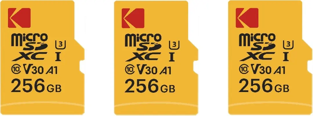 Kodak MicroSD 256GB Set van 3