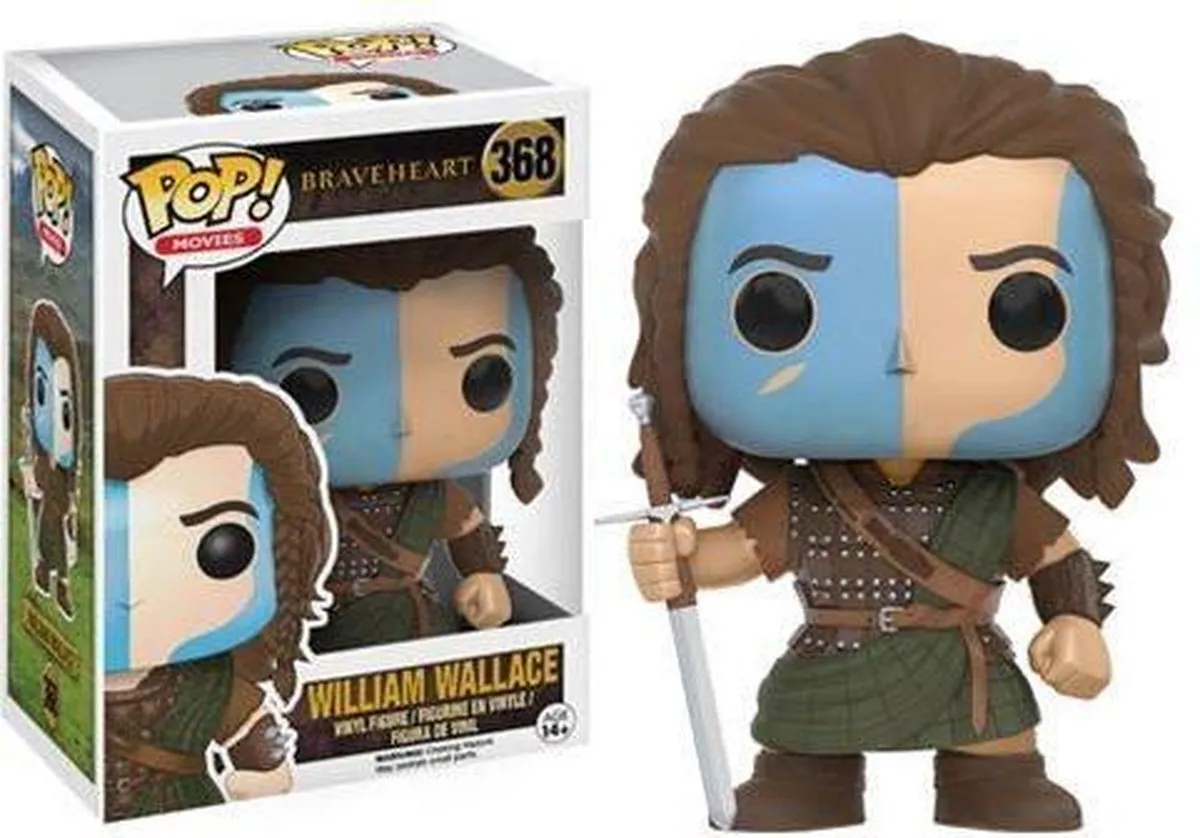 Funko Pop Braveheart William Wallace Bobble Head