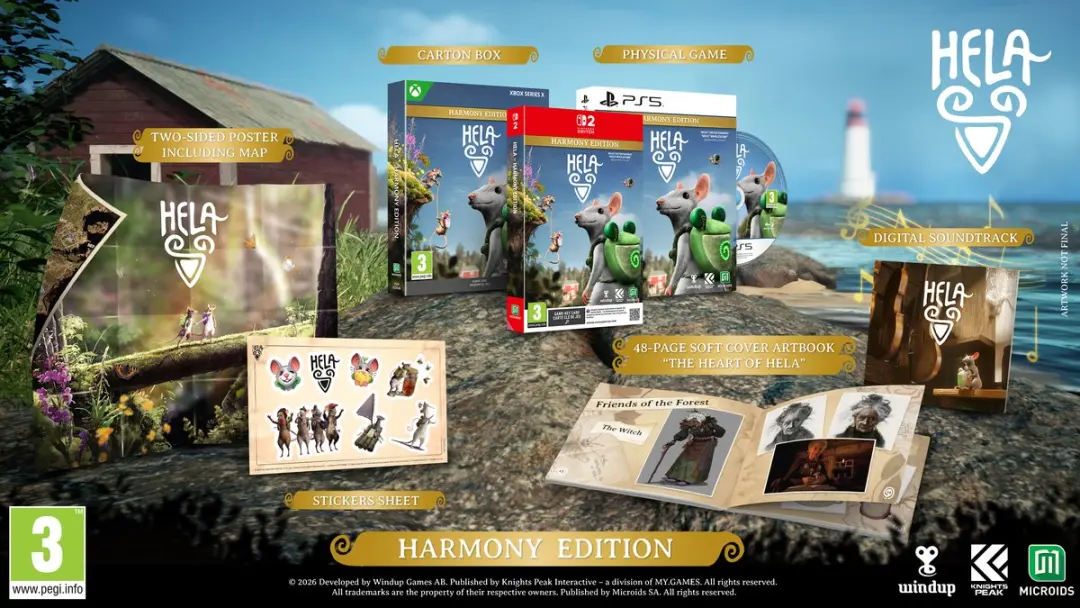 Mindscape Hela: of Mice & Magic Harmony Edition - PS5