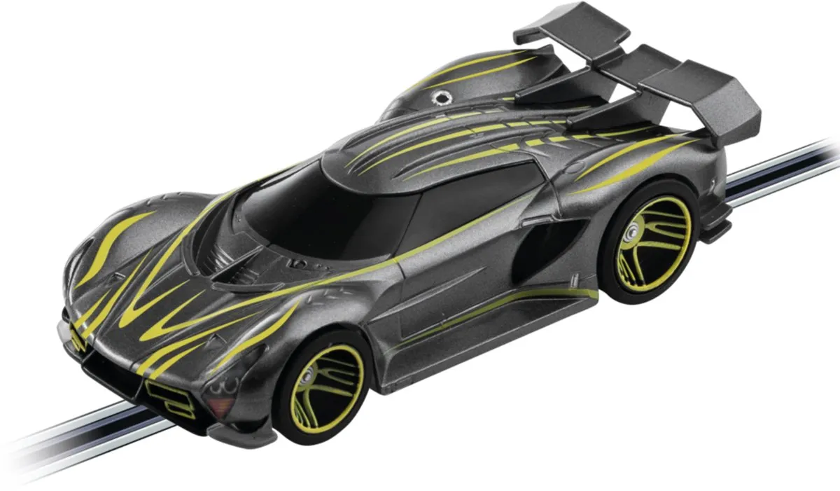 Carrera Go!!! Hypercar CAR20064288 - Antraciet/Neon Geel
