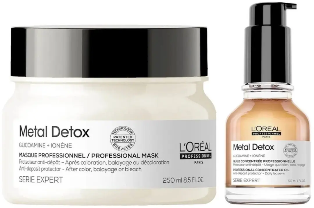 L'Oréal Professionnel Metal Detox Mask + Oil Set 300ml
